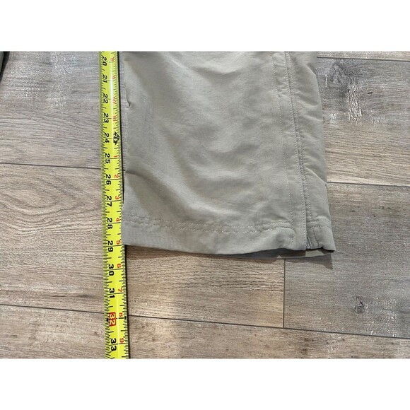 The North Face Paramount Mens M Short Convertible Beige Belted Zip Off Pants - Picture 7 of 11